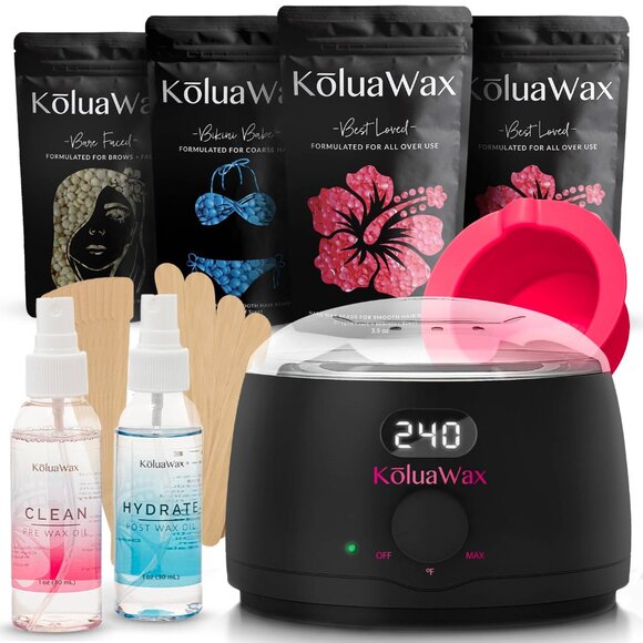 Indulge in the Ultimate Waxing Experience - Vegan Complete Wax Kit for Women